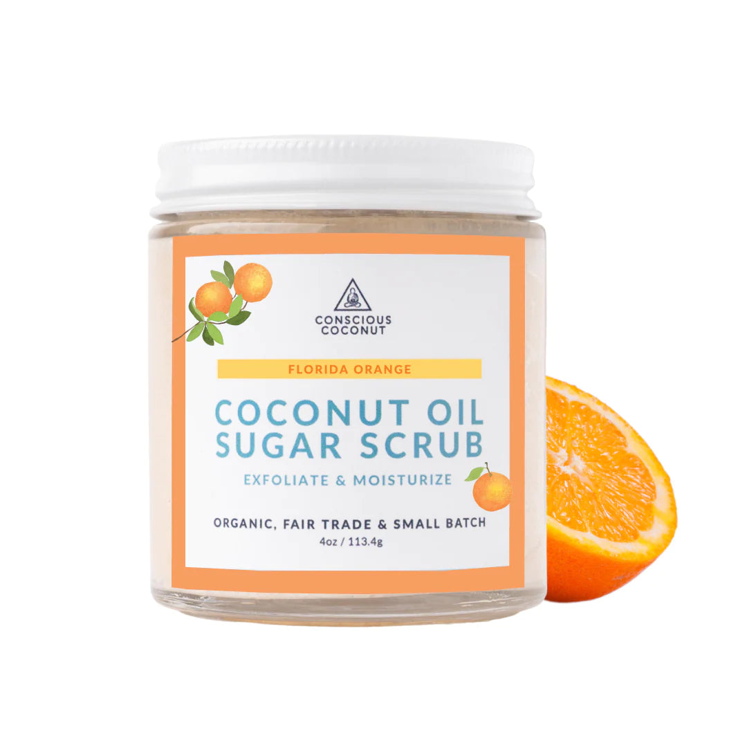Organic Coconut Oil Sugar Scrub